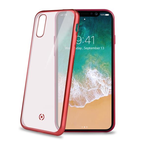 Celly LASER MATT IPHONE XS/X RED